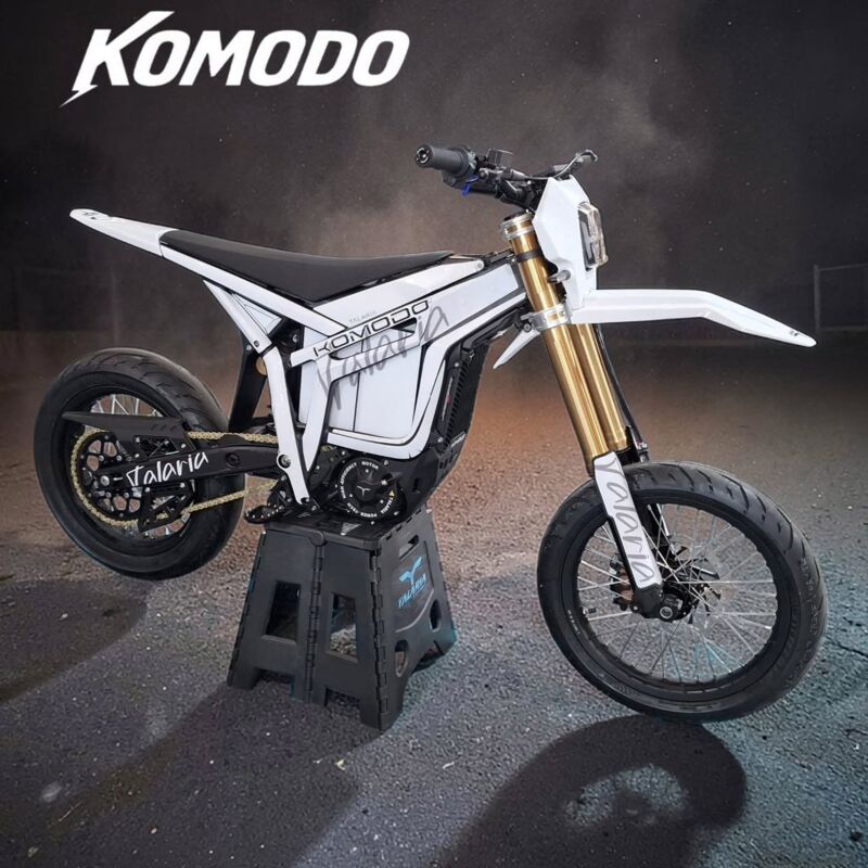 DECORATION MOTO TALARIA KOMODO PURE WHITE